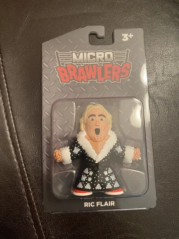 RIC FLAIR - Pro Wrestling Crate Micro Brawler AEW, WWF, WWE WCW - NEW IN PACK Cover