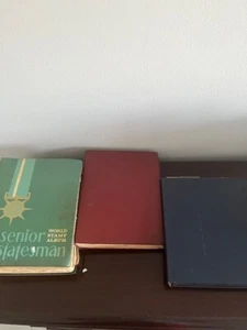 ALTE BRIEFMARKENALBUMNE WELT / 3 BÜCHER / ÜBER 10.000 BRIEFMARKEN / LOSE BRIEFMARKEN / - Bild 1 von 13