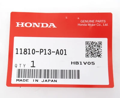 Cubierta de correa de distribución inferior genuina OEM Honda 11810-P13-A01 96-01 Prelude Foto 1 de 3