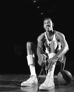 1956 Kansas Jayhawks WILT CHAMBERLAIN Glossy 8x10 Photo College Basketball Print - Picture 1 of 1