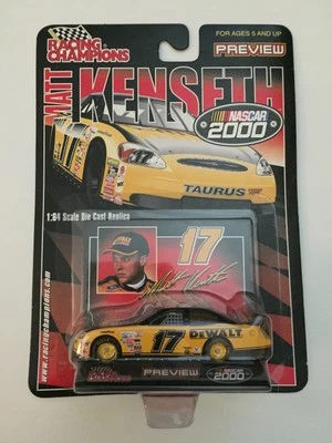Racing Champions 2000 vista previa 1:64 #17 Matt Kenseth DeWalt Ford novato nuevo Foto 1 de 4