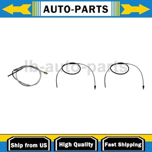 Front Rear Parking Brake Cable Dorman 3PCS For 1980-1981 Chevrolet Camaro 3.8L - Picture 1 of 8