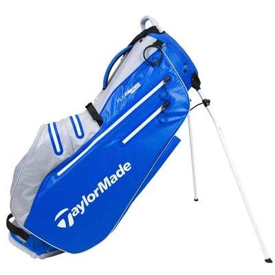 NEW TaylorMade Golf TM21 FlexTech Waterproof Stand Bag - Royal / Silver - Image 1 of 2