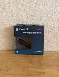 Motorola In-Ear Bluetooth Wireless Mono Headset HK126 - Black - Picture 1 of 4