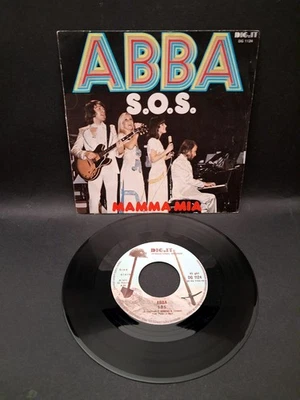 ABBA ‎– S.O.S. / MAMMA MIA  7" Italy - Immagine 1 di 2