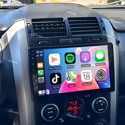 Radio de coche 9" CarPlay Android para Suzuki Grand Vitara 2005-2015 GPS navegación WIFI BT Foto 1 de 4