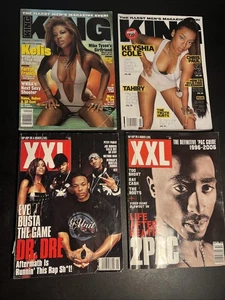 KING & XXL Rap 2004 2006 2009 Magazine Lot Of 4 2PAC KEYSHIA COLE DR DRE KELIS - Bild 1 von 11