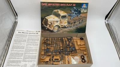 ITA380 Italeri Opel Maultier With Flak 38 1/35 - Immagine 1 di 2