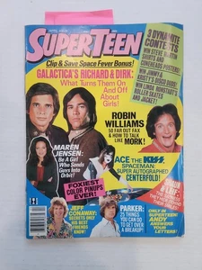 April 1979 Superteen Magazine KISS Ace Frehley Centerfold *DAMAGE, SEE NOTES* - Bild 1 von 6