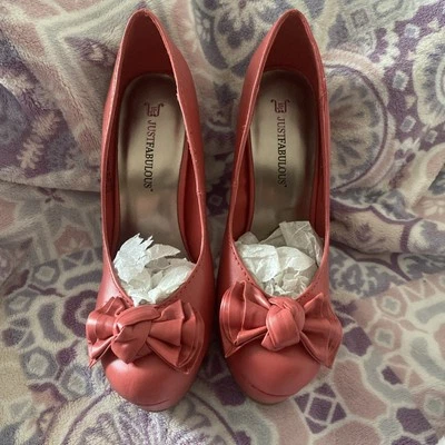 Coral High Heels 7.5 Foto 1 de 4