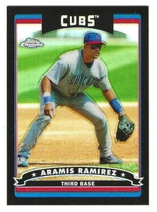 2006 Topps Chrome Black Refractor #177 Aramis Ramirez Chicago Cubs ###/549 - Bild 1 von 1