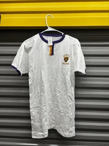Vintage neu mit Etikett 80er Jahre selten Kenyon College Champion T-Shirt Ringer Größe M passt S - Bild 1 von 4