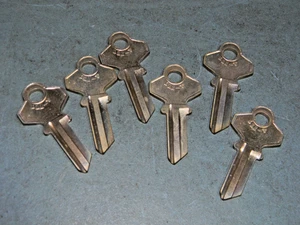 Lote de 6 - Taylor 111T Llave en Blanco - Sobre 213 - Imagen 1 de 3