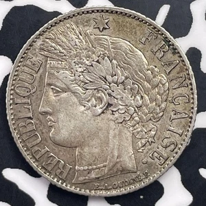 1895-A Frankreich 1 Franc Lot#C2000 Silber! Schön! - Bild 1 von 2