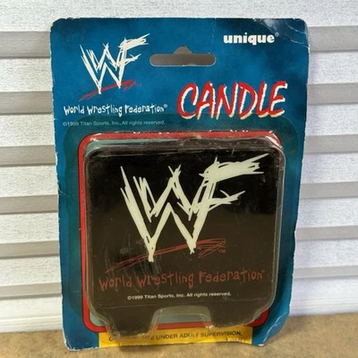 Винтажная свеча на день рождения рестлинга 90-х WWF — редкая WWE - Изображение 1 из 2
