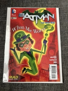 Batman 30 The New 52 Mad Variant Riddler Zero Year 1 - 2014 Snyder Capullo - Picture 1 of 1