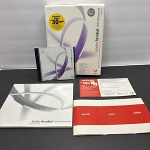 Adobe Acrobat 7.0 Professional Education Edition Boxed Complete Windows - Picture 1 of 19