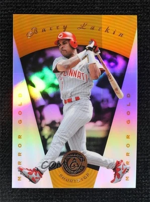 1997 年 Pinnacle 认证镜面金 Barry Larkin #25 名堂 — 第 1/2 张图片
