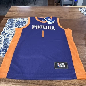 Trikot Jugend NBA Marke Devin Booker #1 - Phoenix Suns - Größe Youth M Medium Neu mit Etikett - Bild 1 von 7