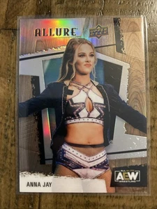 2022 Upper Deck Allure AEW Anna Jay Table Rainbow Parallel #50 - Bild 1 von 2