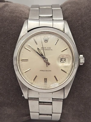 Rolex Oysterdate Precision Ref 6694 34mm Mens 1960s Manual Wind Vintage - Image 1 of 4