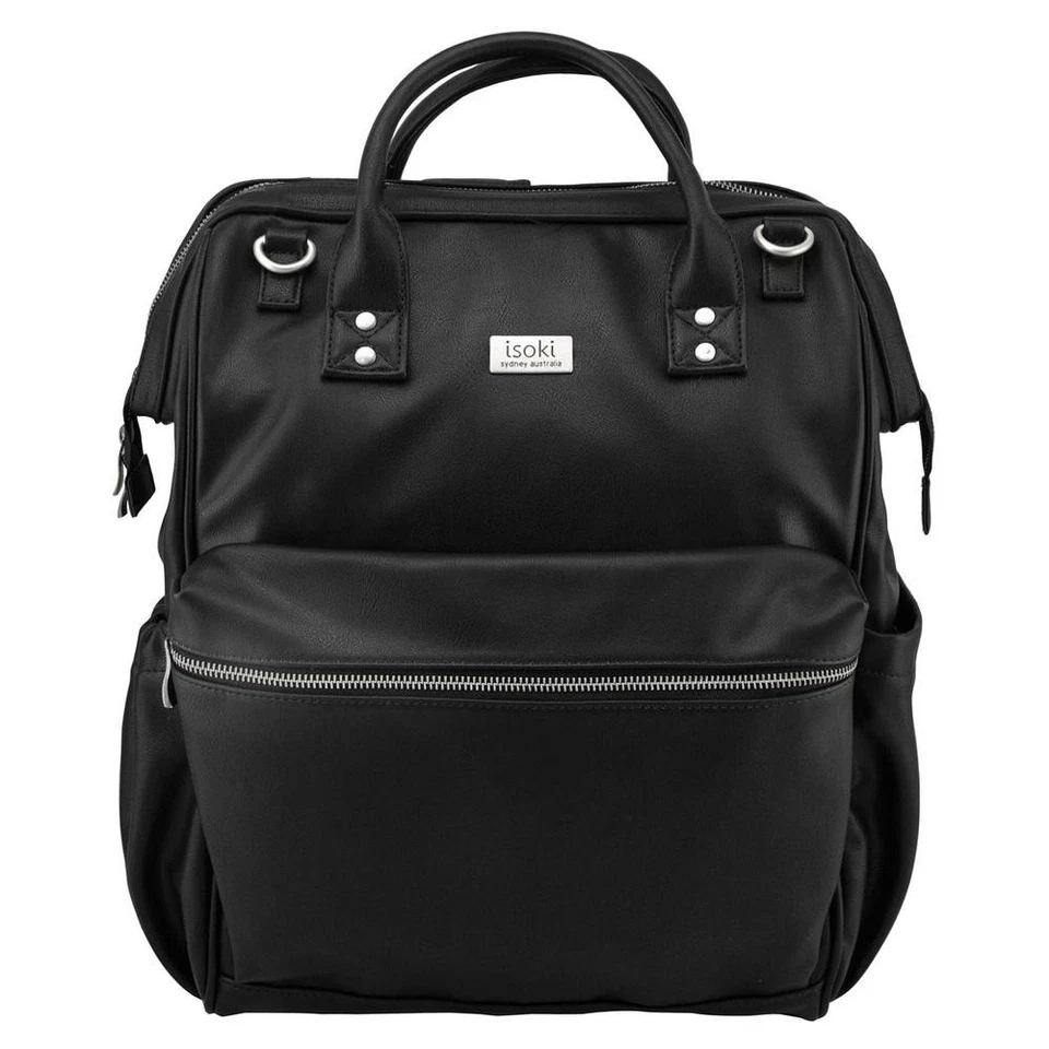 Isoki Byron Backpack Nappy Bag (Onyx) - Image 1 of 1