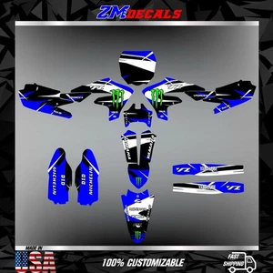FITS YAMAHA YZ250F (2019 to 2023) YZ450F (2019 to 2022) Graphic kit decal - Picture 1 of 5