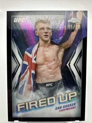 Dan Hooker 2024 Chrome Fired Up Black 5/10 UFC- 969 - Image 1 of 2