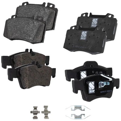 Front & Rear Brake Pads Set for MB Mercedes S Class CLS E SL CLS550 SL550 E550 - Image 1 of 4