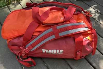 Bolsa de equipaje Thule CHASM 70L Roarange rojo naranja en perfecto estado Foto 1 de 4