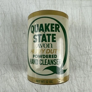 Vintage Quaker State Heavy Duty Powdered Hand Cleaner by Avon 1970's Pre-Owned - Picture 1 of 8