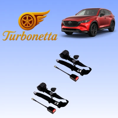For All Mazda Front Safety Car Seat Belt 2pcs Adjustable Retractable - Image 1 of 4