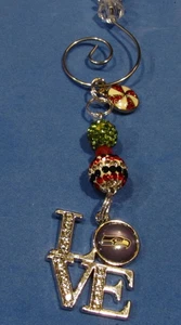 Seattle Seahawks Perlen Christbaumschmuck Dekor Neu kommt in Geschenkbox - Bild 1 von 5