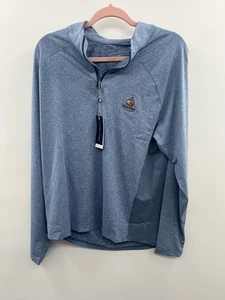 NWT Holderness & Bourne The Darrow Shirt Men's Medium Heathered Andover 1/4 Zip - Picture 1 of 8