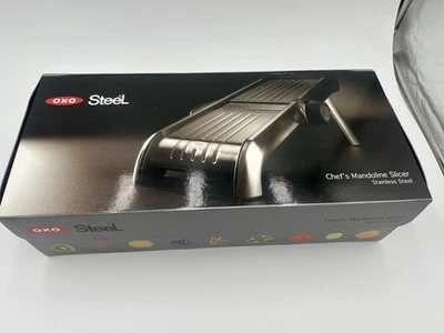 OXO Steel Chef's Mandoline Slicer 2.0 - Completo Muito Bom - Imagem 1 de 2