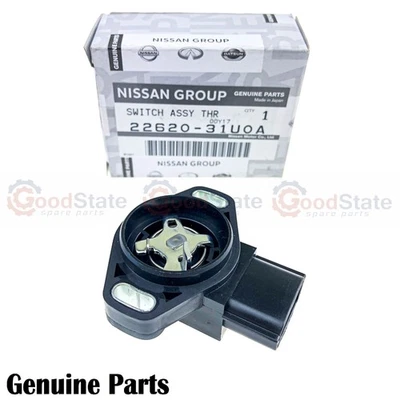 GENUINE Nissan Skyline R34 Stagea WC34 RB25DET NEO TPS Throttle Position Sensor - Image 1 of 4