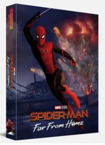 SPIDER-MAN FAR FROM HOME [4K UHD + 3D +2D] Blu-ray STEELBOOK [WeET] B2 - Foto 1 di 2