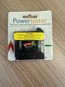Hyper Tough BATTERY TESTER Tests C D N AAA AA 1-5V BUTTON BATTERIES - Picture 1 of 2