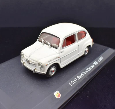 Modellino auto FIAT 600 ABARTH 1000 scala 1:43 diecast modellismo statico ixo n - Immagine 1 di 4