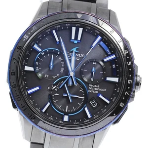 CASIO Oceanus OCW-G1200 GPS date black Dial Solar Powered Radio Men's_709972 - Picture 1 of 7