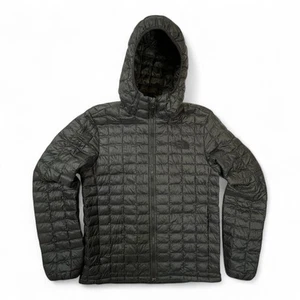 The North Face Hooded Thermoball Eco Puffer Jacket Mens M Medium Black Lightweig - Bild 1 von 22