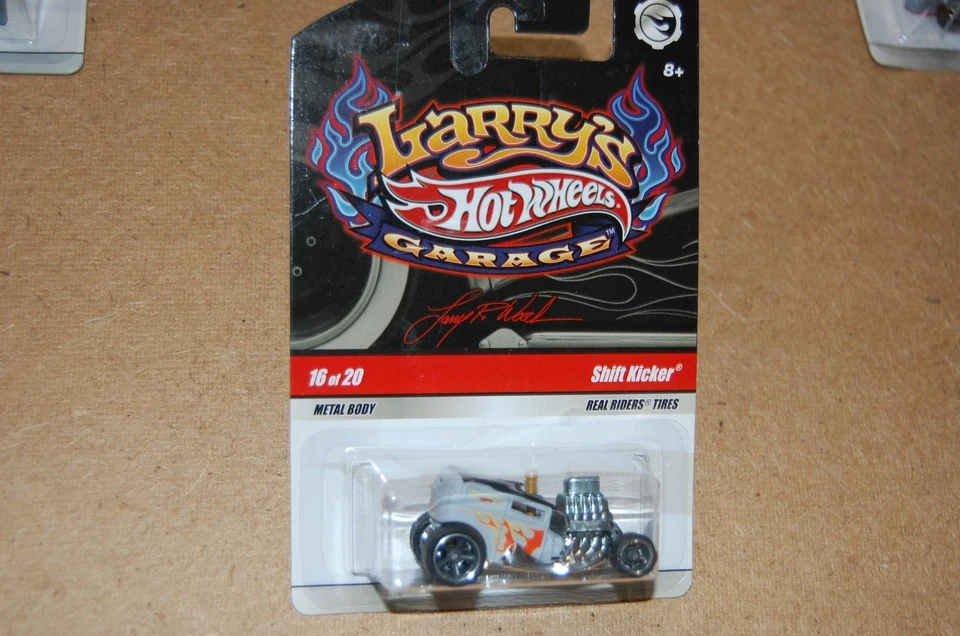 2009 Hot Wheels Larry's Garage Shift Kicker Metal Real Riders Gray - Image 1 of 1