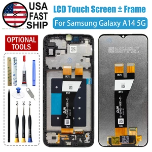 Pantalla LCD Digitalizador Pantalla Táctil ± Marco Para Samsung Galaxy A14 5G A146U 40Pin - Imagen 1 de 8