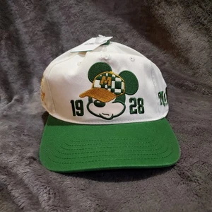 Neff Disney Mickey Mouse 1928 Crema/Verde Snapback Gorra Sombrero - Imagen 1 de 8