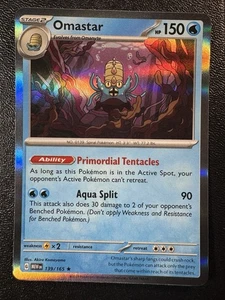 Omastar 139/165 Raro SV: Escarlata y Violeta 151 Casi Nuevo - Imagen 1 de 2