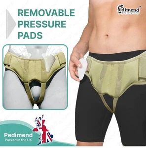 NHS Breathable Hernia Support Belt Groin Support for Single Or Double Hernia - Picture 1 of 10