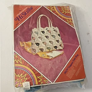 Vintage Columbia Minerva Kit - Hi Straw - Nassau Tote Bag 8029 sealed new 1971 - Picture 1 of 8