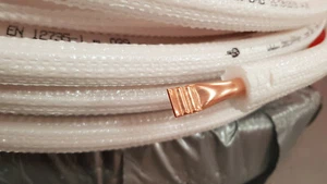 Kältemittelleitung 50 METER Split Klima 3/8" Isoliert  Klimagerät Kupfer Rohr - Bild 1 von 1