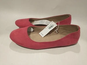 Old Navy Flats Ballet Shoes Size 6 M Womens Textile Pink Clouds Memory Foam Inso - Picture 1 of 8