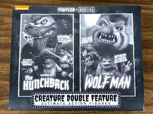 NECA - TMNT x Universal Monsters - Leo (Hunchback) + Raph (Wolfman) 2 Fig Pack - Picture 1 of 7